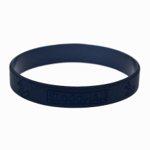 50PCS Slogoman Silicone Rubber Bracelet and Red