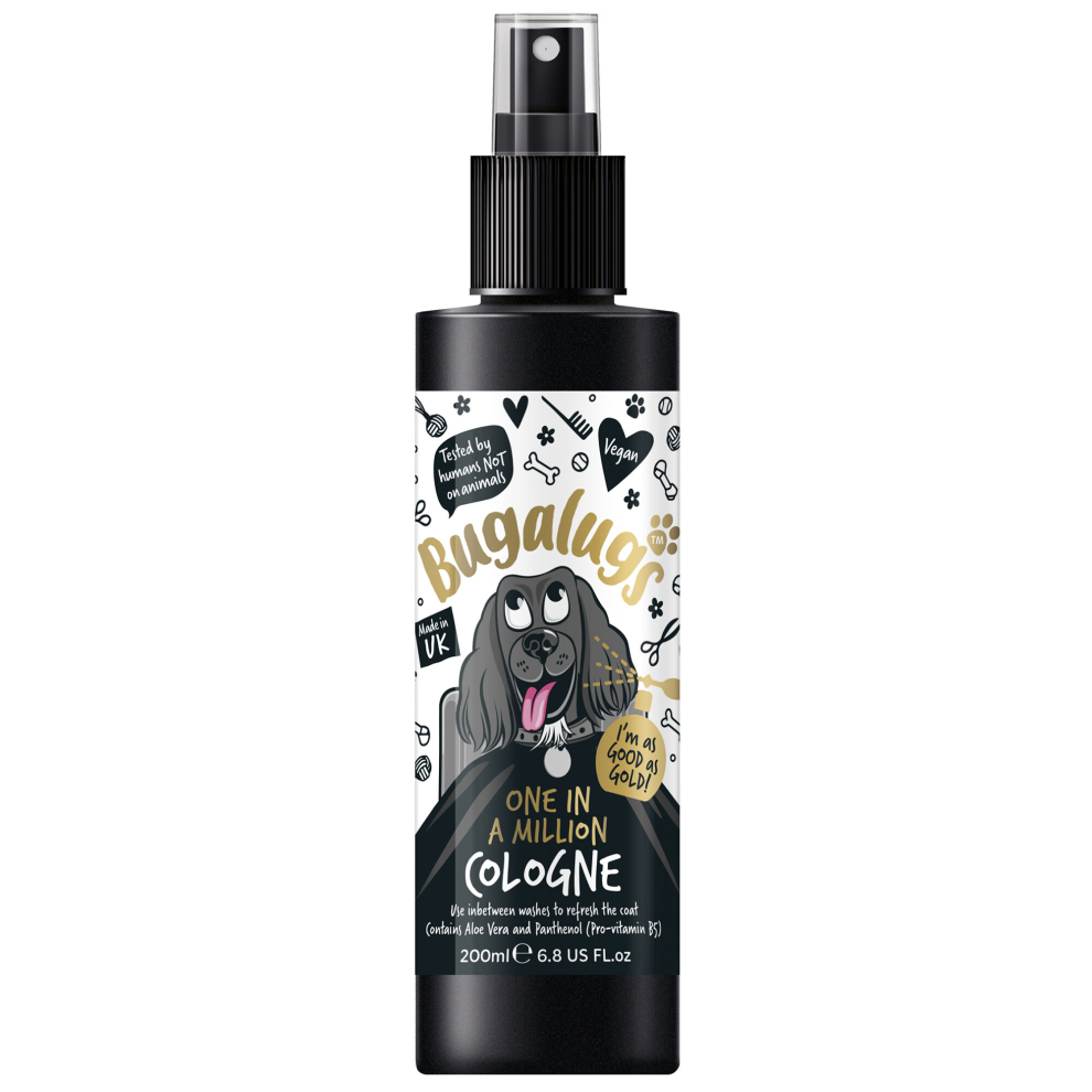Bugalugs - One In A Million Cologne 200Ml, Dog Finishing Spray For Smelly Dogs And Puppy's