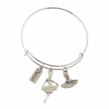 Ballet Girl Dancer Dance Ballet Shirt Pendant Diy Pendants Men Bracelets Women Bangles Jewelry Souvenir For Gift