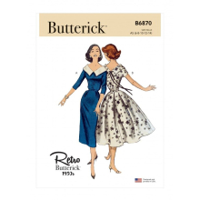 Butterick Sewing Pattern 6870
