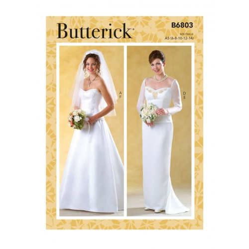 Butterick Butterick Sewing Pattern 6803 Women E5 (14-16-18-20-22)