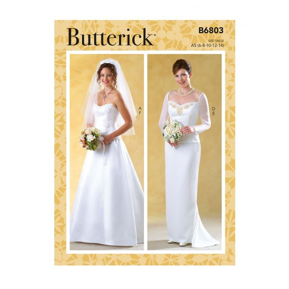 Butterick Sewing Pattern 6803 Women E5 (14-16-18-20-22)