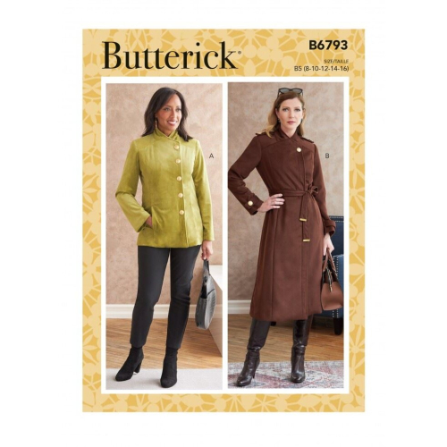 Butterick Butterick Sewing Pattern 6793 Women B5 (8-10-12-14-16)