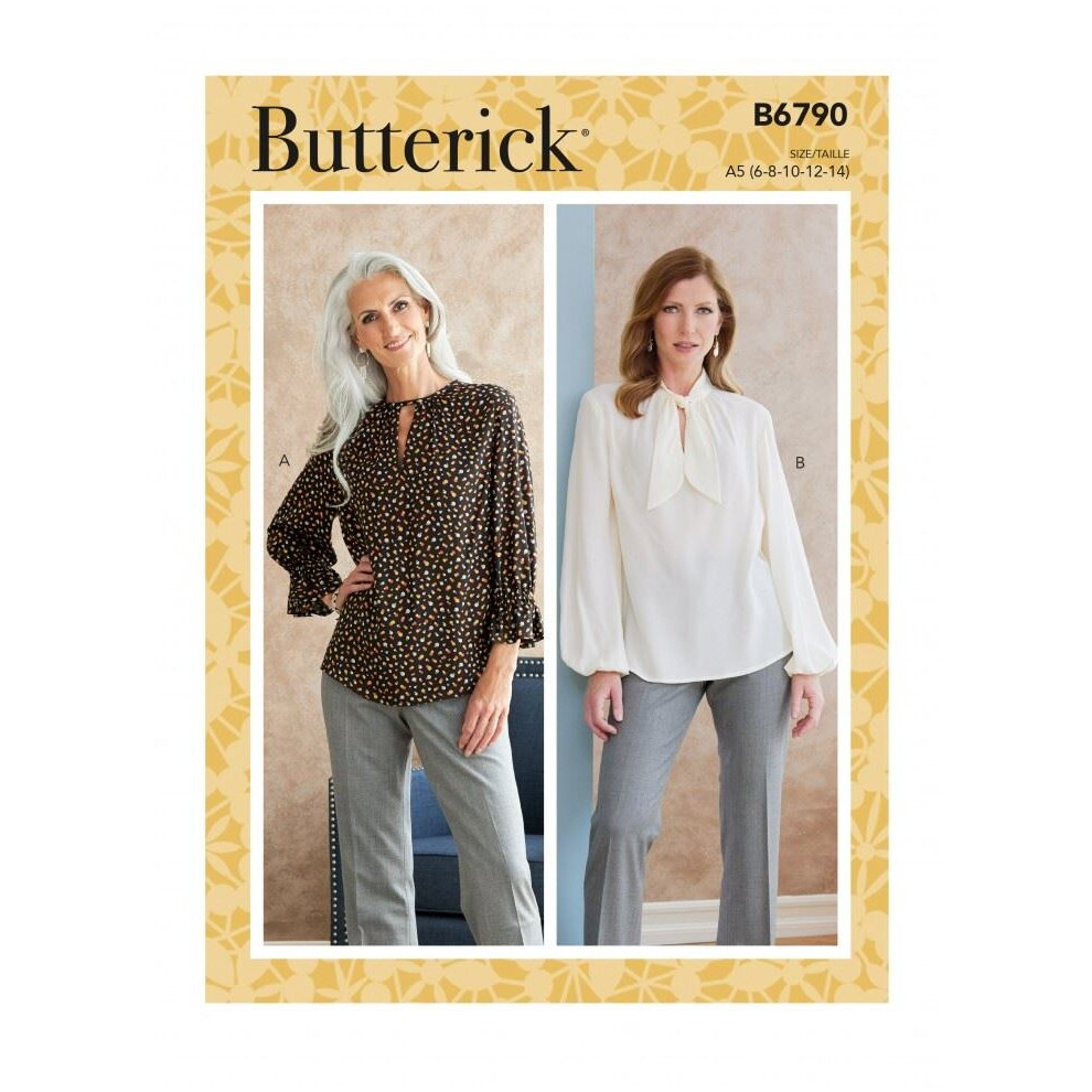 Butterick Sewing Pattern 6790 Women F5 (16-18-20-22-24)
