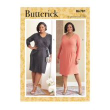 Butterick Sewing Pattern 6781 Women RR (18W-20W-22W-24W)