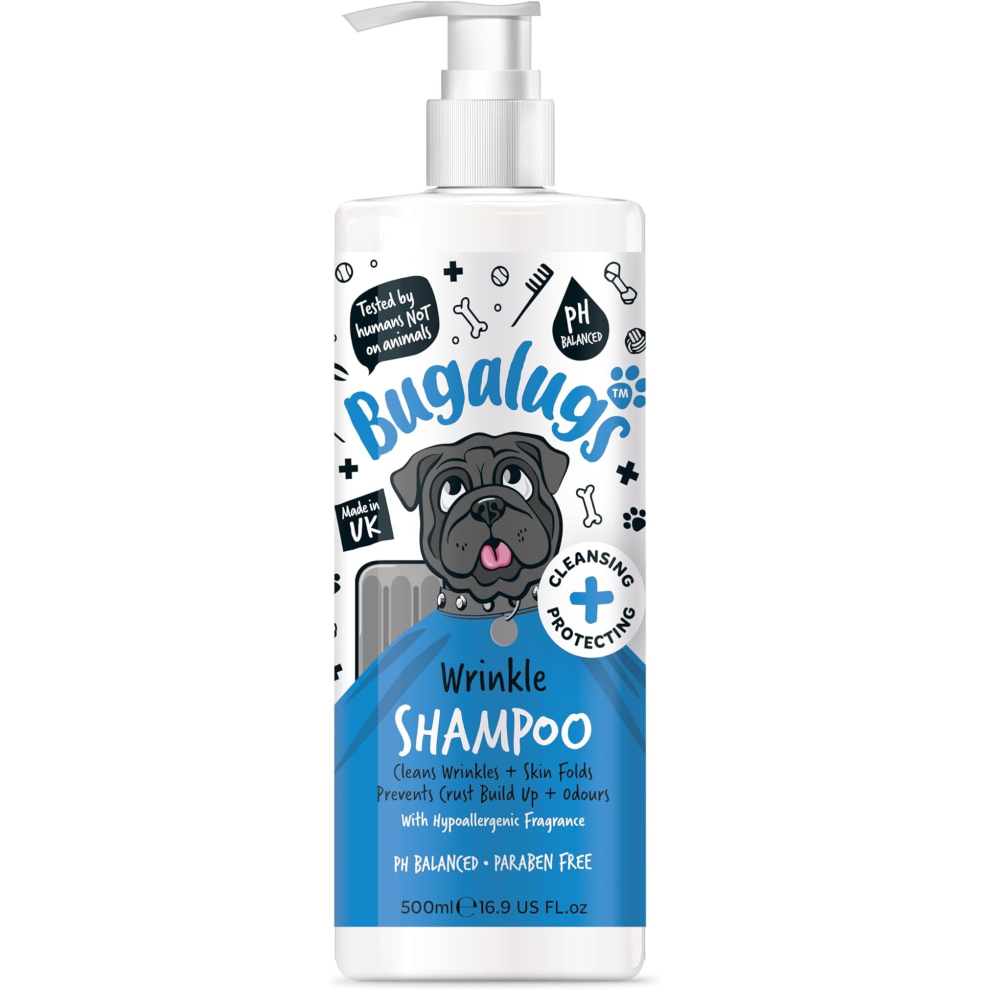 Bugalugs Dog Shampoo For Itchy Skin Skin Safe Sensitive Dog Shampoo & Cat Shampoo Formula Dog Shampoo