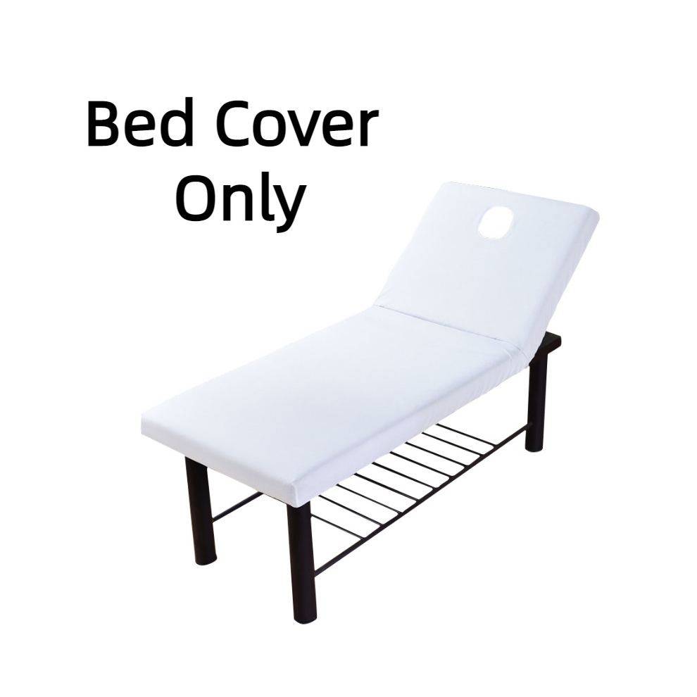 (White) Beauty Massage Table Cover Spa Bed Salon Couch Elastic Sheet Universal Bedding