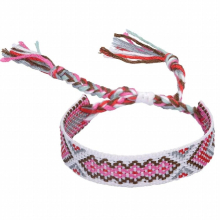 Arrival Bohemia Unisex Cotton Colorful Knots Rope Bracelet DIY Gradient Rope Wrist Decoration Birthday Gift
