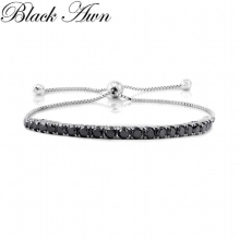 AWN Silver Charm Bracelet Women Wedding Jewelry S010