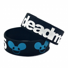 1 PC Deadmau 5 Silicone Bracelet for Music Fans 1 Inch Wide