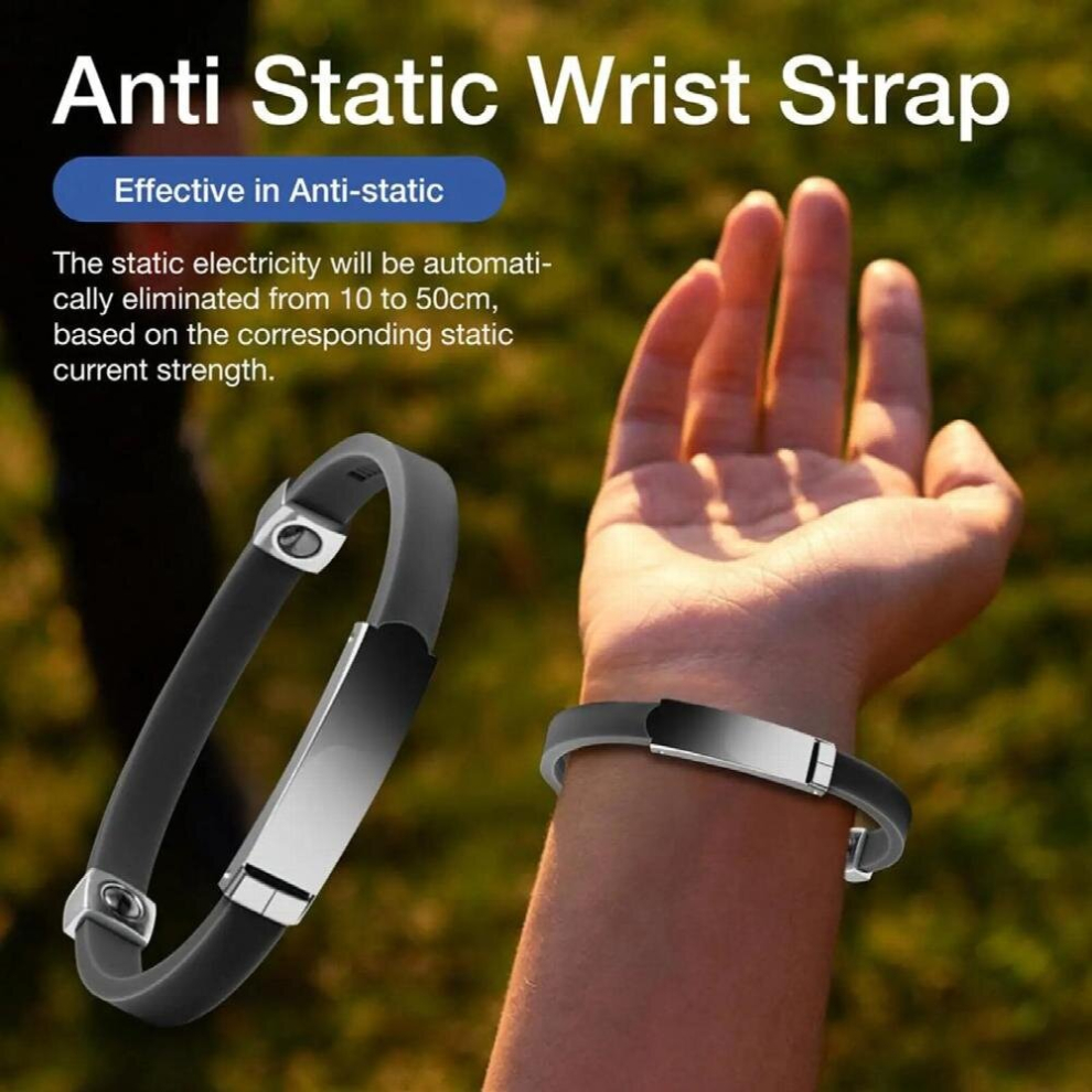 Winter Portable Universal Adjustable Anti-Static Wristband Wrist Strap Bracelet Static Eliminator To Remove The Body Static Multicoloured 885670190509