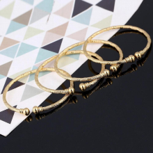 4pcs African Cuff Bangle For Boys Girls Ethiopian Charm Bracelet Jewelry