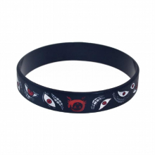 1 PC Fullmetal Alchemist Silicone Bracelet Anime Sports Game Cartoon Jewelry