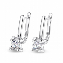 0.5 Real Moissanite Stud Earrings For Women S925 Sterling Silver Wedding Band Party Birthday Drop Earrings Fine Jewelry