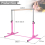 Gymax Kids Junior Gymnastic Training Bar Adjustable Horizontal Home Gym 100kg 2