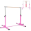 Gymax Kids Junior Gymnastic Training Bar Adjustable Horizontal Home Gym 100kg 1