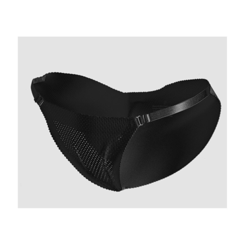 (Black, M) Seamless Padded Womens Butt Lifter Panties