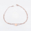 GIRLS DOUBLE LAYER HEART ANKLET ANKLE BRACELET CHAIN ADJUSTABLE 2