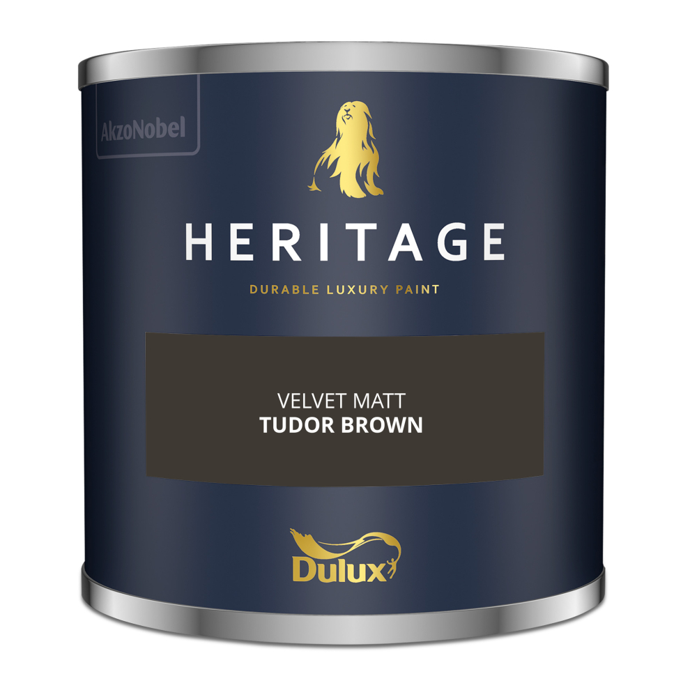 Dulux (Tudor ) Heritage Velvet Matt 125Ml Tester Pot Brown