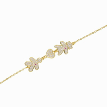3 Boy Girl Bracelet silver Adjustable size chain boys and girls Bangles For Child Birthday Family