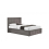 Birlea Double Ottoman Bed Grey Hannover Frame 4FT6 135cm Bedstead Storage Fabric 6