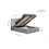 Birlea King Size Ottoman Bed Grey Hannover Frame 5FT 150cm Storage Velvet Fabric 8