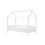 Birlea White Single Bed Frame Birlea Home 3FT 90cm Wood Canopy Kids Solid 2