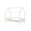 Birlea White Single Bed Frame Birlea Home 3FT 90cm Wood Canopy Kids Solid 3