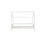 Birlea White Single Bed Frame Birlea Home 3FT 90cm Wood Canopy Kids Solid 5