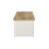 Birlea Coffee Table Cream & Oak Birlea Highgate Rectangular Farmhouse Shabby Chic 4