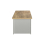 Birlea Coffee Table Grey & Oak Birlea Highgate Rectangular Farmhouse Shabby Chic 4