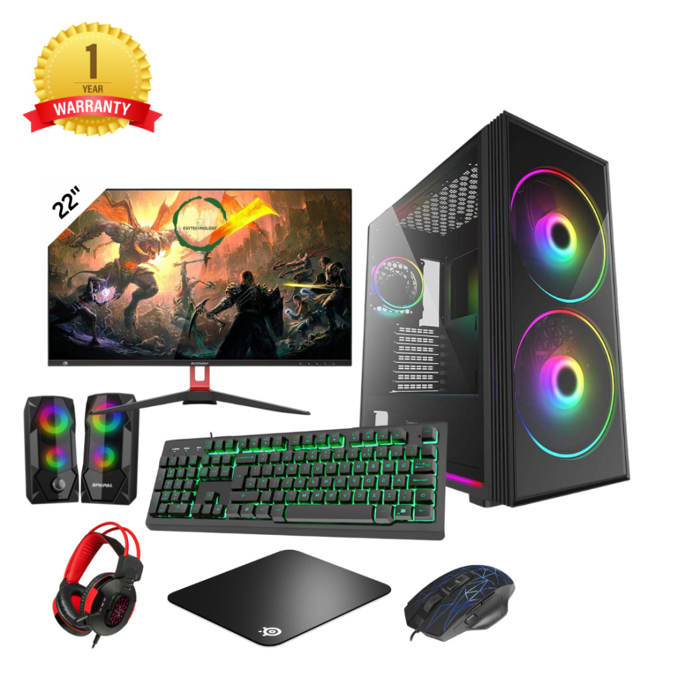 Computek (Full Setup)Fast Gaming Intel Core I5 16Gb Ram 1Tb+128Gb Ssd Gt730 4Gb