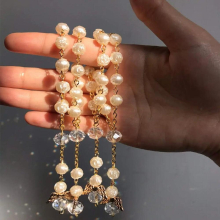 30 PCS Baptism Rosary Acrylic Rosary Beads Mini Rosaries Angel for the First Communion Baptism Party Favors