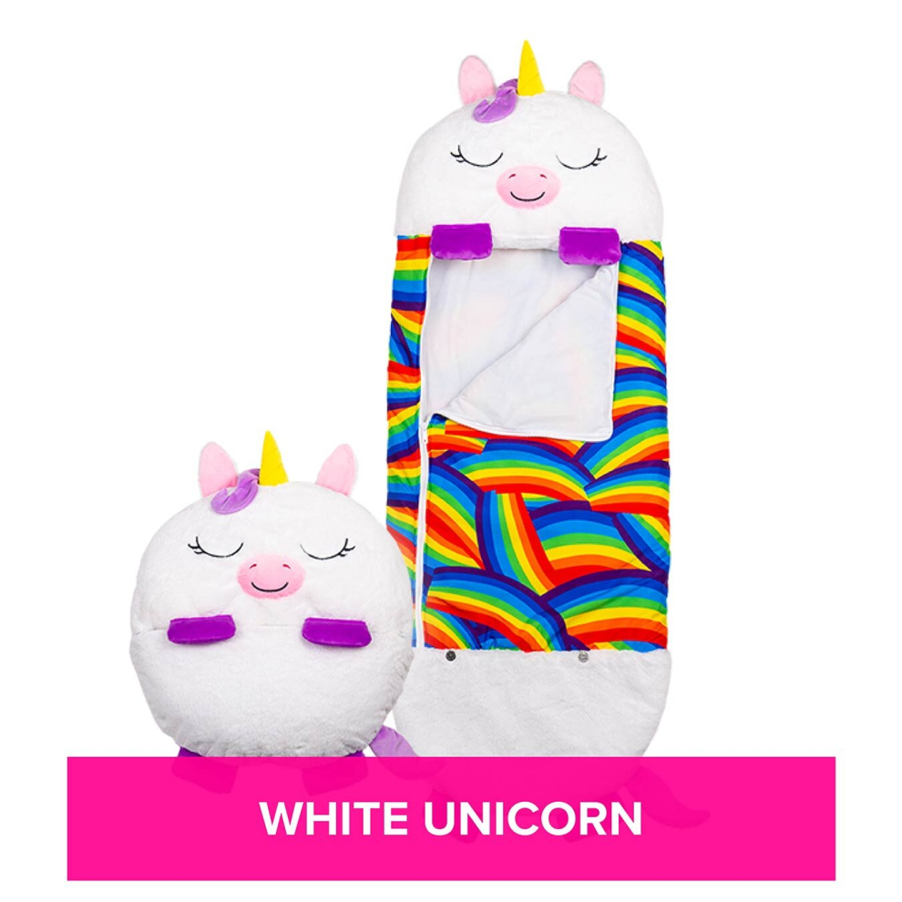 Happy Nappers White Unicorn (Large 7+ Years) 