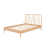 Birlea Solid Oak Double Bed Frame Birlea Jesper 135cm 4FT6 Contemporary Design 10