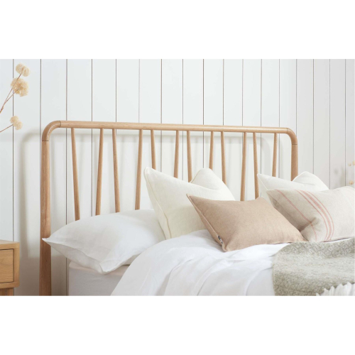 Birlea Solid Oak Double Bed Frame Birlea Jesper 135cm 4FT6 Contemporary Design 1