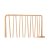 Birlea Solid Oak Double Bed Frame Birlea Jesper 135cm 4FT6 Contemporary Design 12