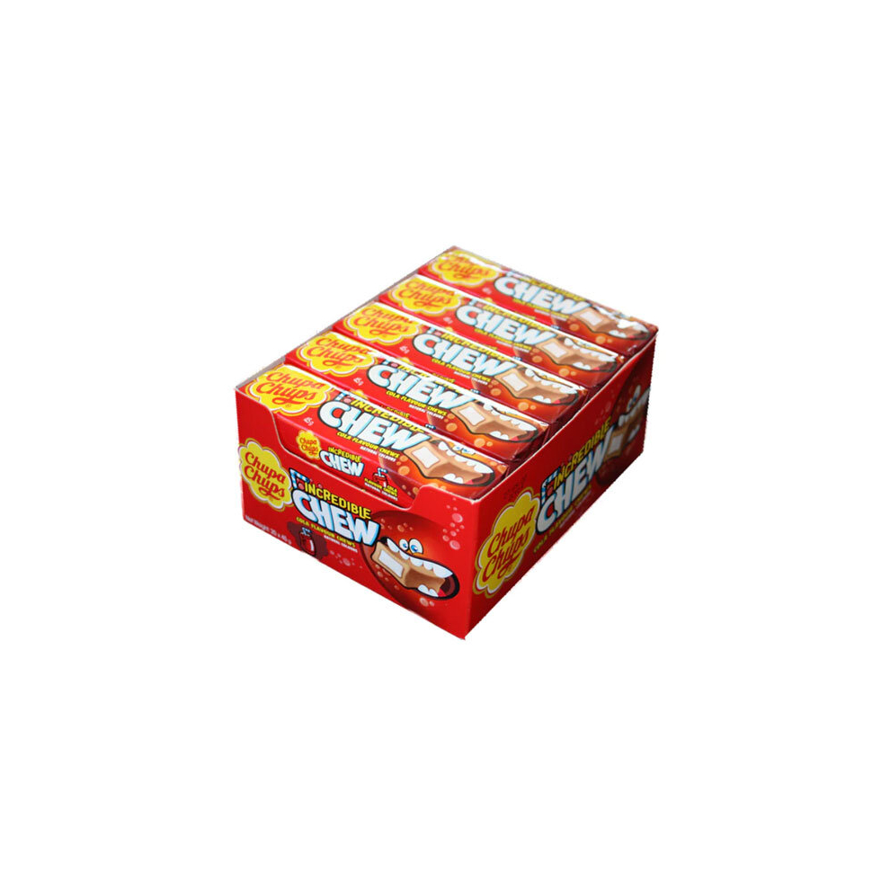 Chupa Chups Incredible Chew Lollies (20x45g) (Cola)