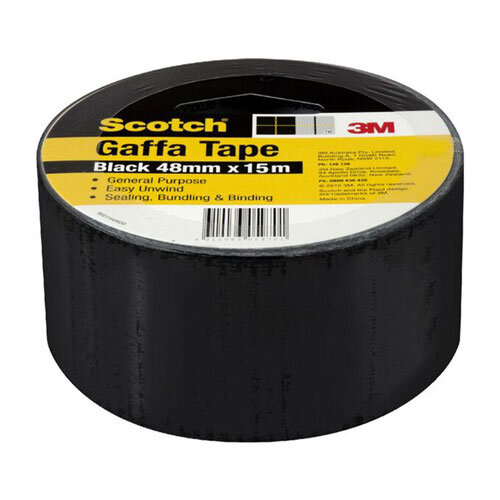 Scotch Scotch Gaffa Tape (48mmx15m) - Black