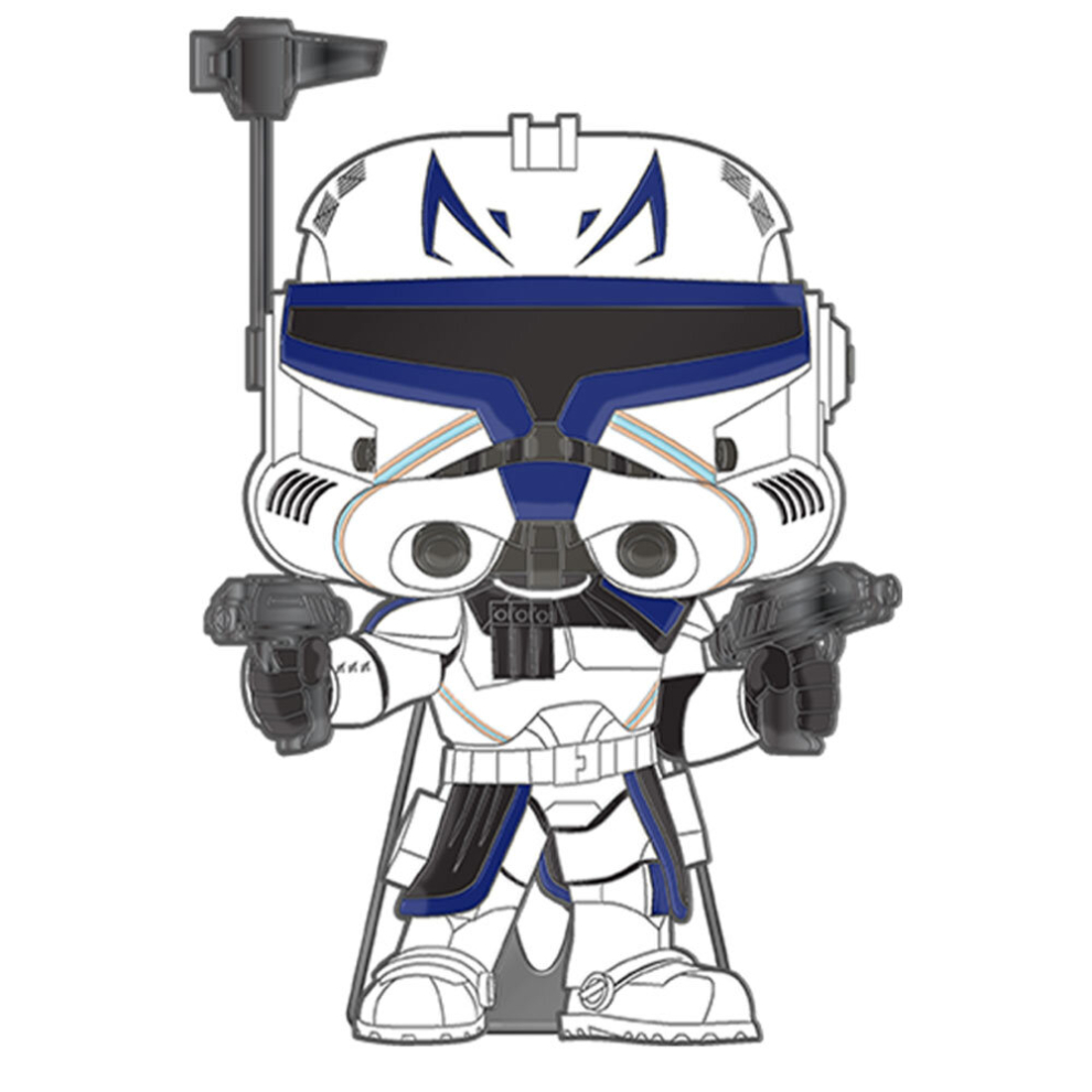 Star Wars: Clone Wars Captain Rex 4" Pop! Pin