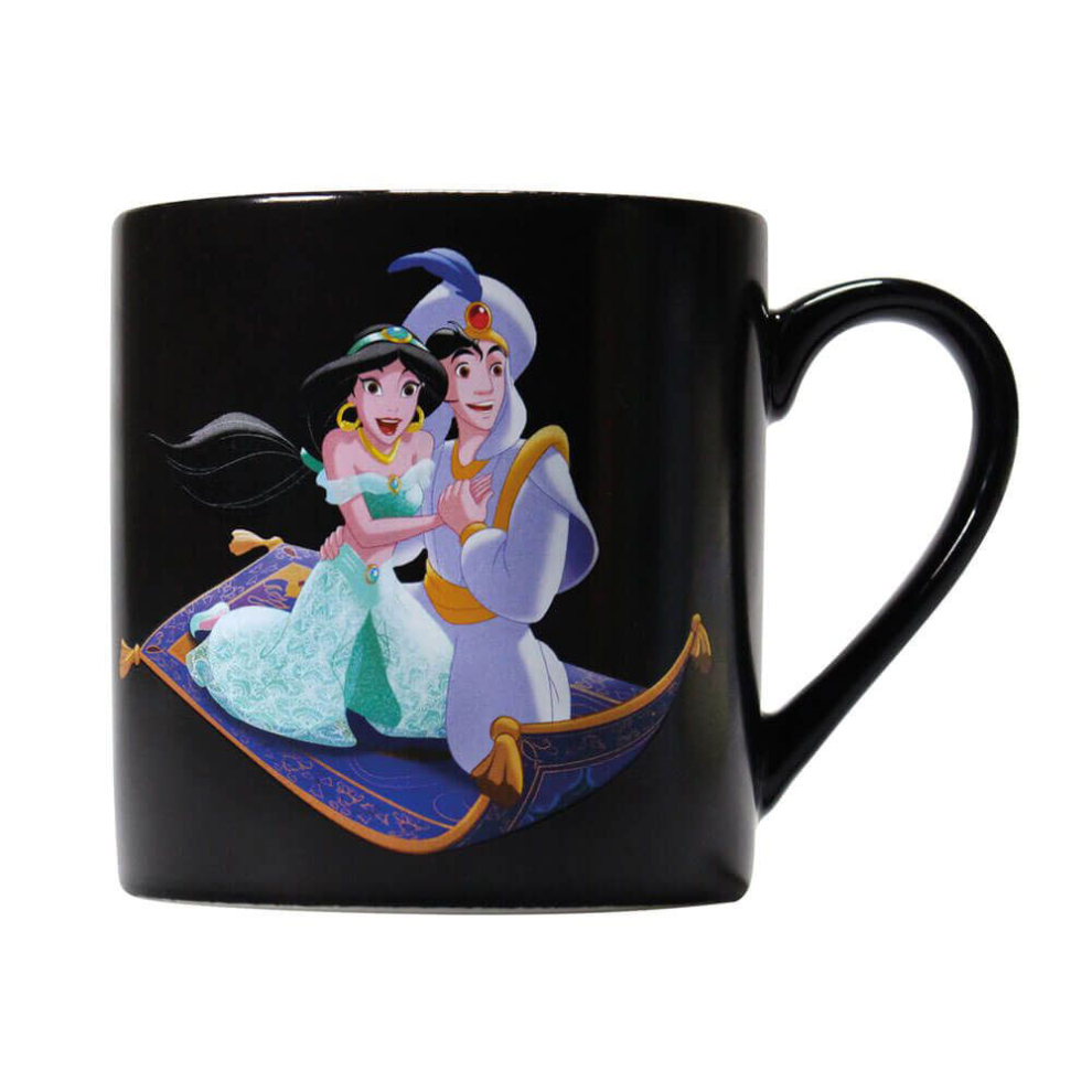 Disney Aladdin Heat Changing Mug Black