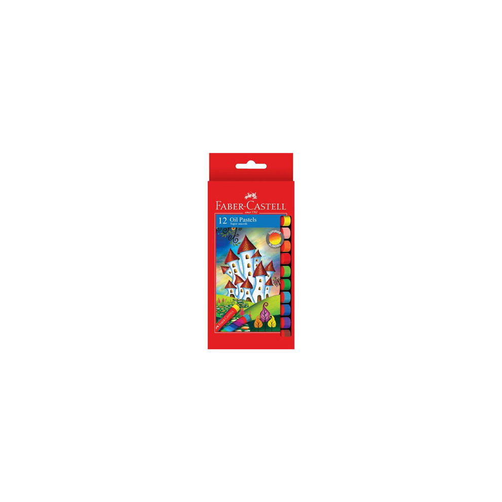 Faber-Castell Oil Pastels (Box Of 12)