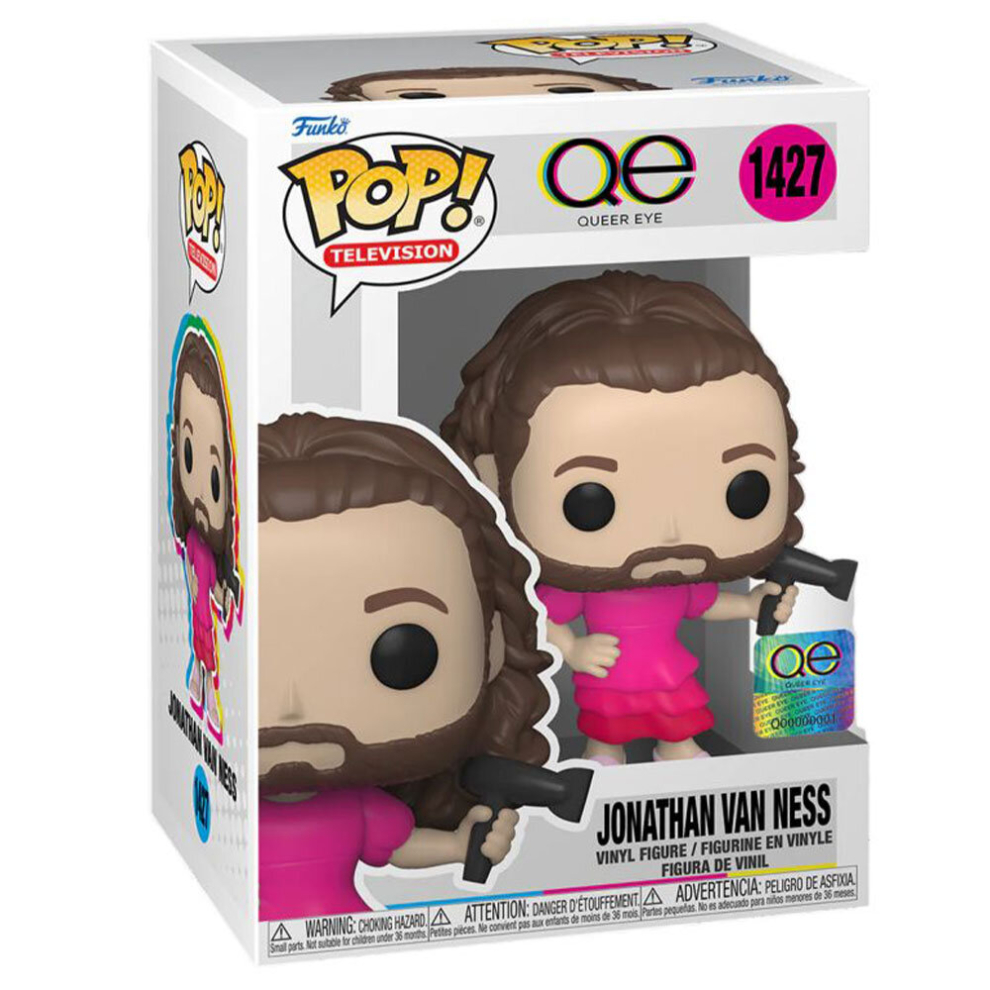 Funko Pop! Tv: Queer Eye - Jonathan Van Ness - Figura In Vinile Da Collezione - Idea Regalo - Merchandising Ufficiale - Giocattoli Per Bambini E Adulti - Tv Fans - Figura Per I Collezionisti-image