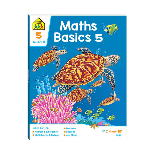 Schoolzone Workbook (2019 Edition) (Math Basics 5)