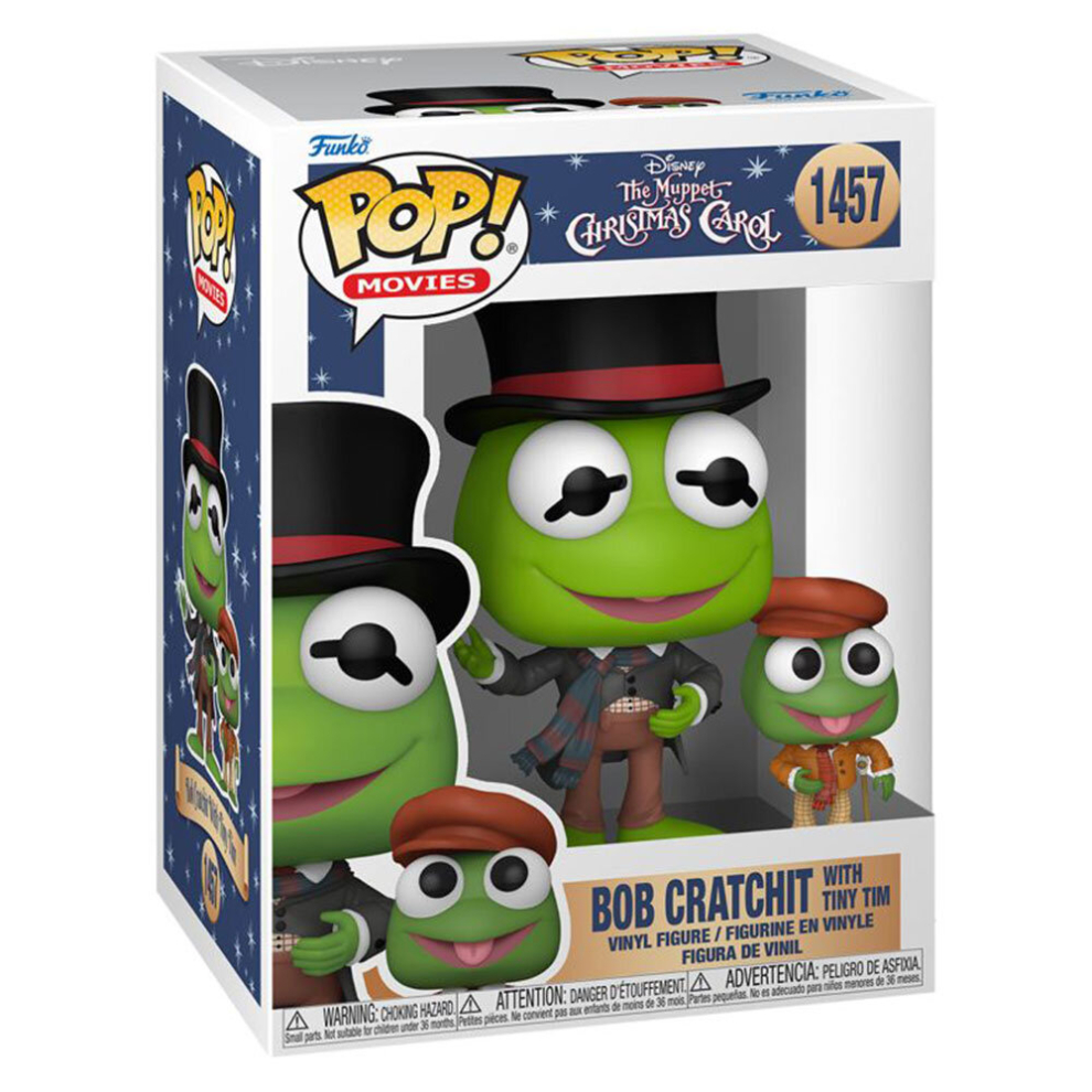 The Muppet's Christmas Carol Kermit With Tiny Tim Pop! Vinyl