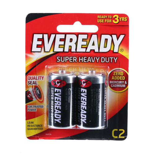 Eveready Eveready Super Heavy Duty C Battery 2pcs