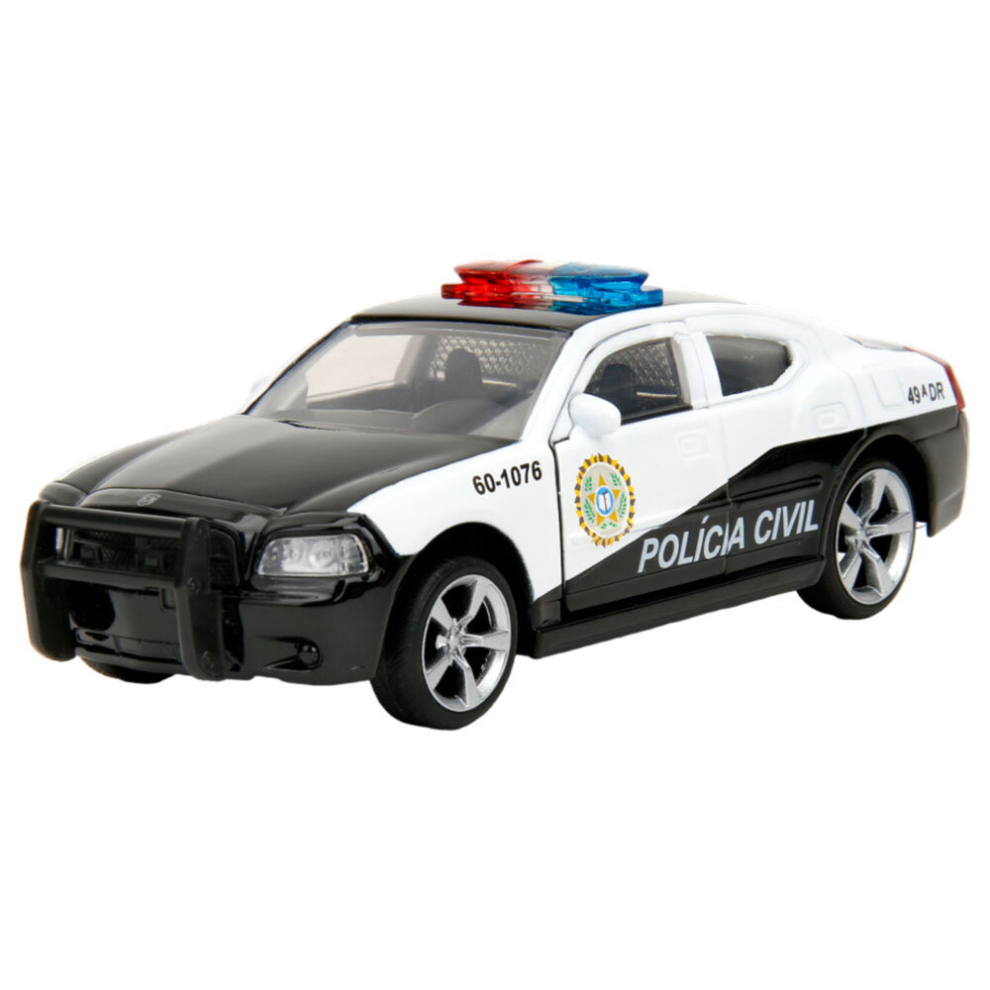Photos - Toy Car Fast & Furious 5 Dodge Charger Police Car 1:32 Hollywood Rde