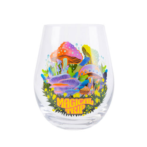 Mushroom Stemless Wine Glass 1