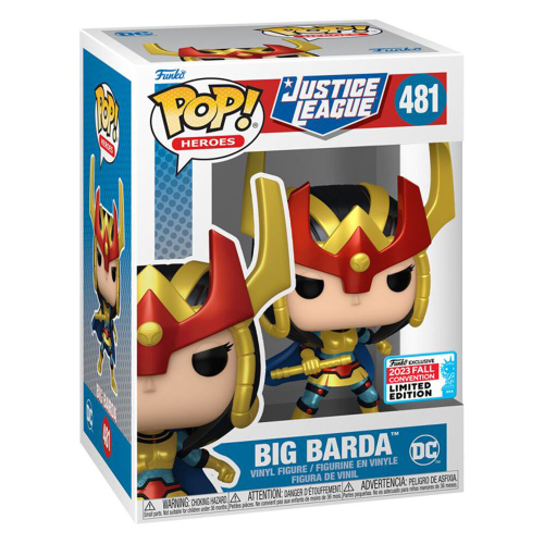 DC Comics DC Comics Big Barda Pop! Vinyl NYCC 2023 US Exclusive