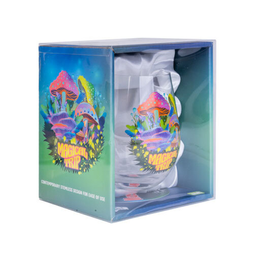 Mushroom Stemless Wine Glass 2